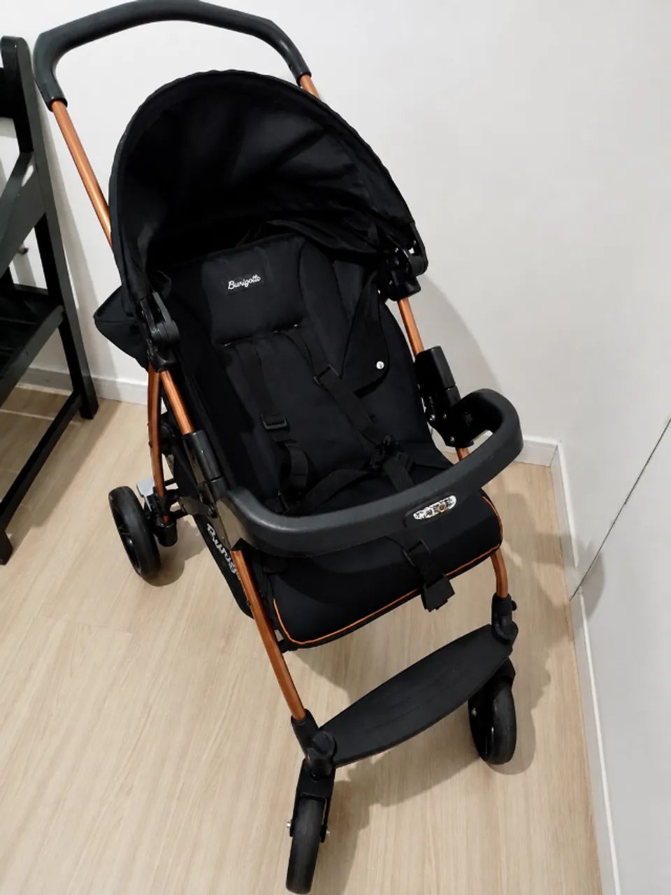 ? Kit Burigotto - Carrinho + Bebê Conforto + Base - Foto 5