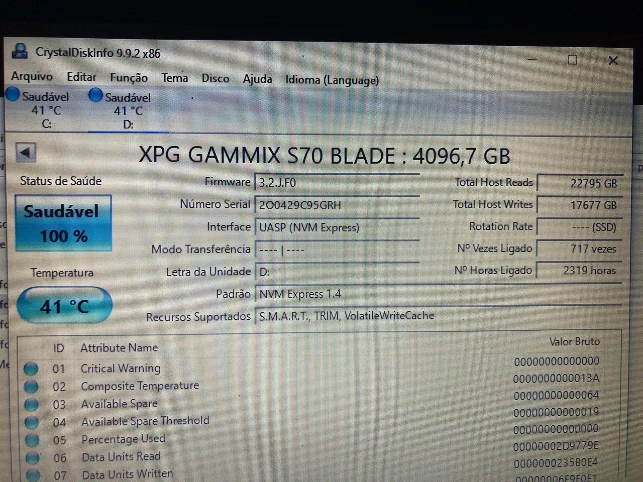 SSD XPG Gammix S70 Blade 4TB - Foto 4