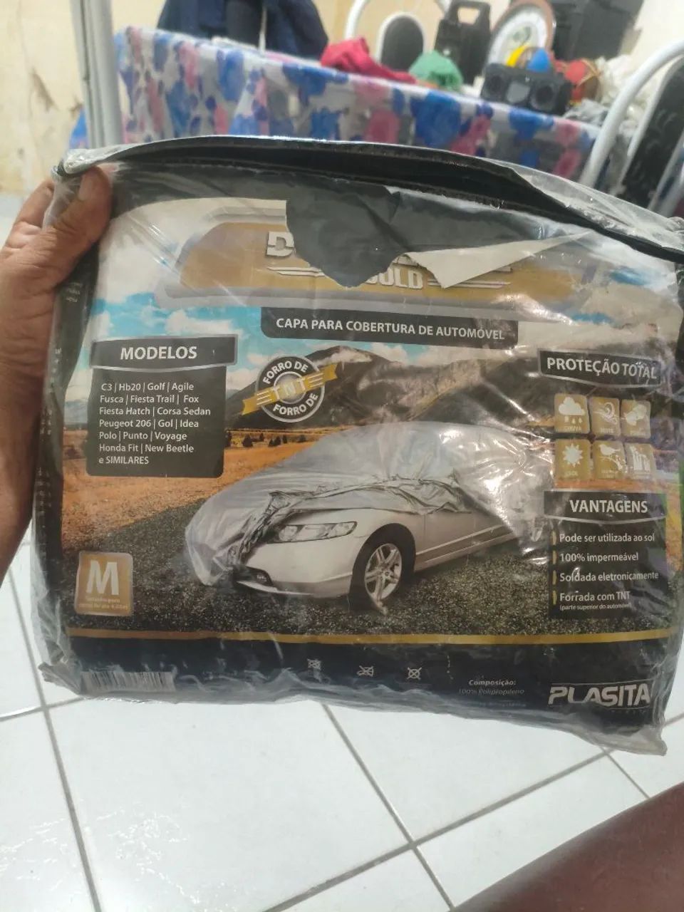 Capa para cobertura de automóveis doubleface  - Foto 4