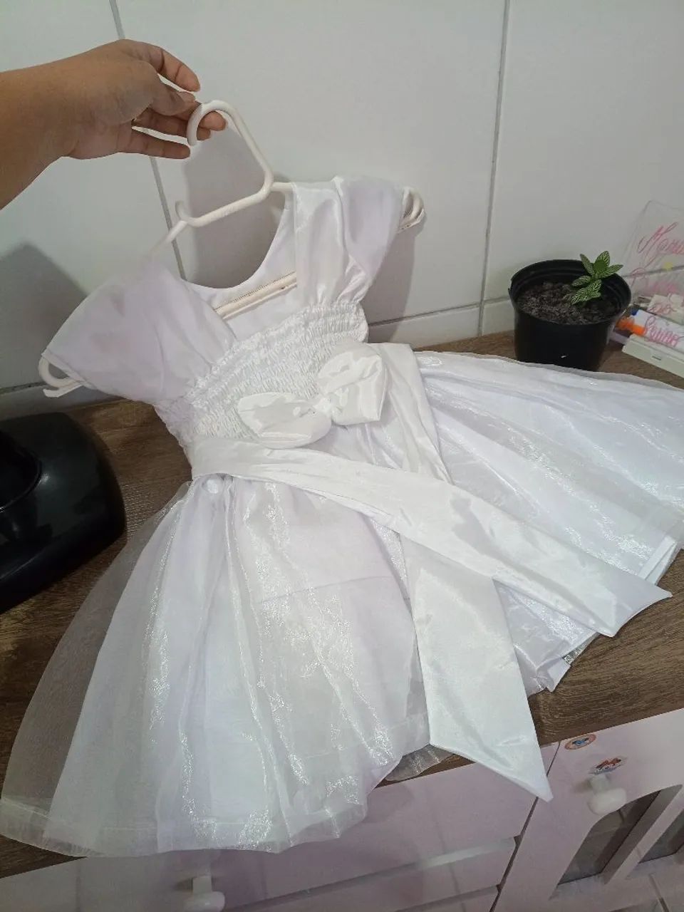 Vestido de batizado infantil. - Foto 2