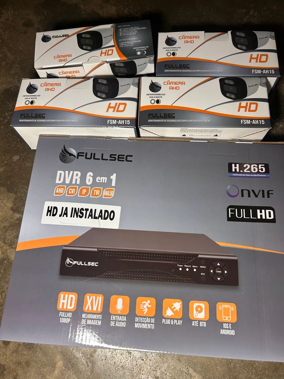 Kit câmeras de segurança fullsec - Foto 2