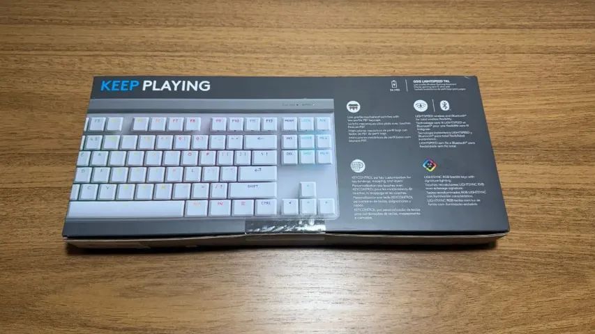 Teclado Logitech G515 Lightspeed TKL, Wireless, Low Profile - SOMENTE VENDA - Foto 2