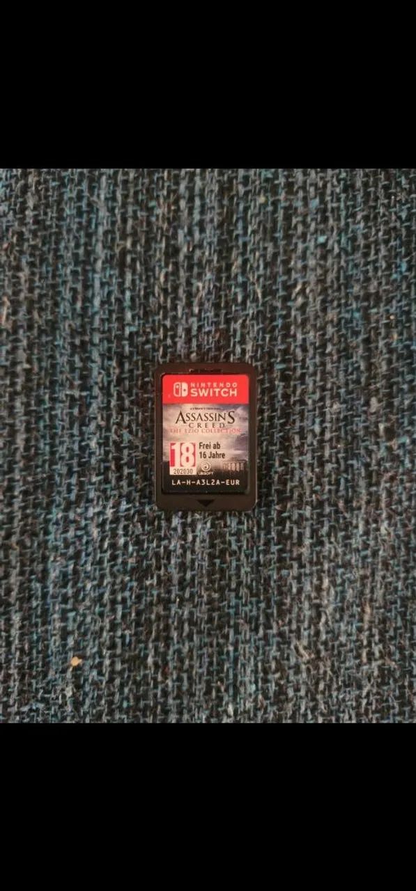 Jogo nintendo switch ( Assassin's credd collection)