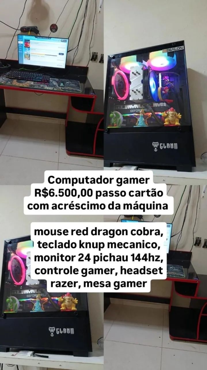 Vendo Pc gamer top 