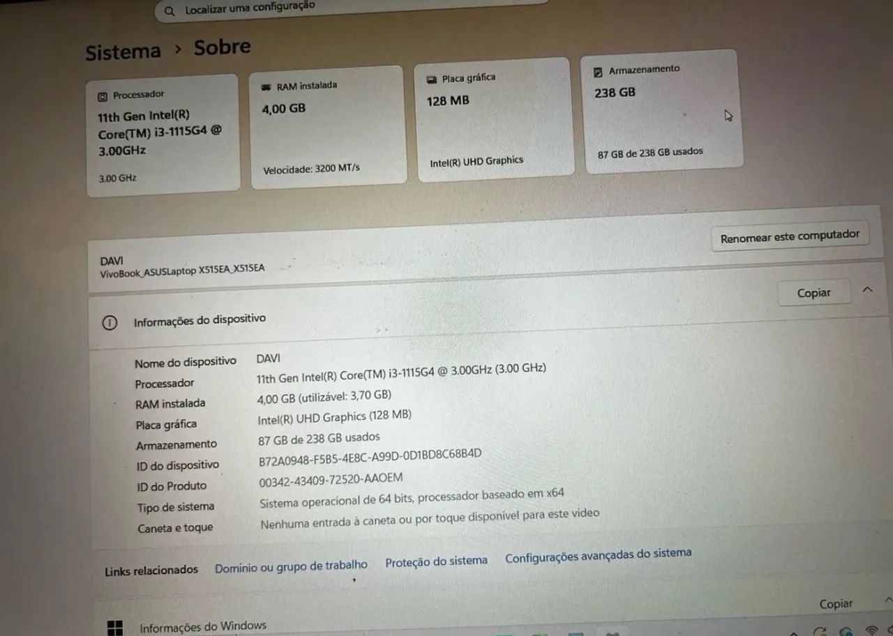 NOTEBOOK ASUS VIVOBOOK  - Foto 5