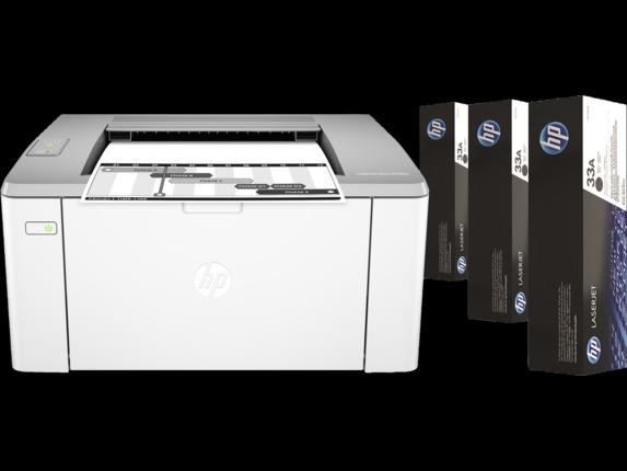 Impressora HP LaserJet Ultra M106w Wifi + 3 toners