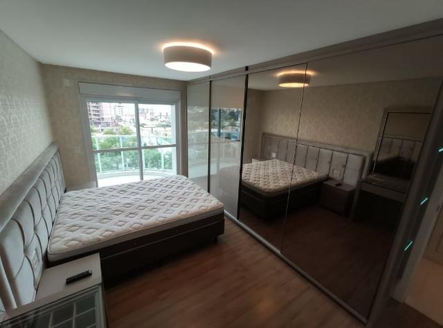 Apartamento Semi Mobiliado no Brava Beach, 4 suites 3 vagas, praia brava Itajai! - Foto 14
