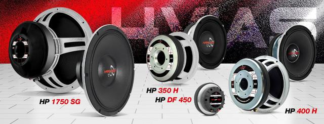 Toda linha de alto falantes Hard Power Novo 1 ano de garantia Entrega grátis em 6x