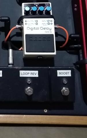 Pedal Delay Boss dd6 tap tempo