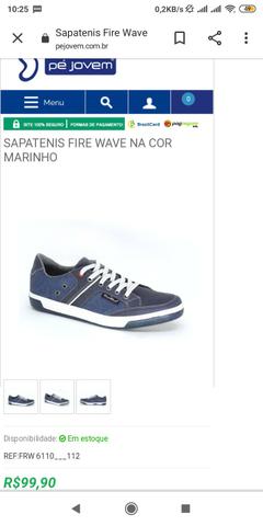 sapatenis fire wave