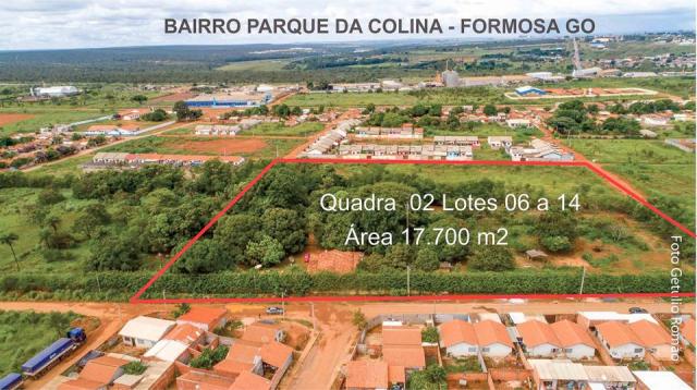Formosa, Go, terreno 17.700m2 para MCMV - Minha Casa Minha Vida