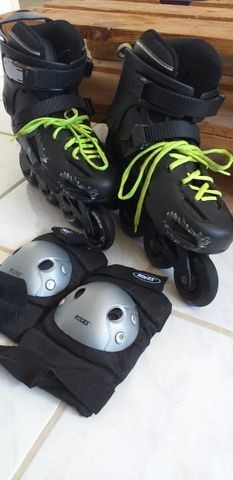 Patins - Fabíola da Silva (seminovo) 200$ o par - Foto 3