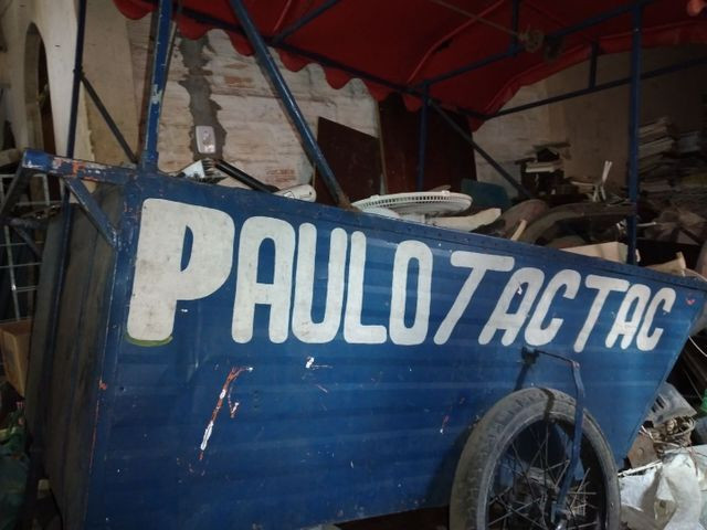 Carro de lanche bom usado