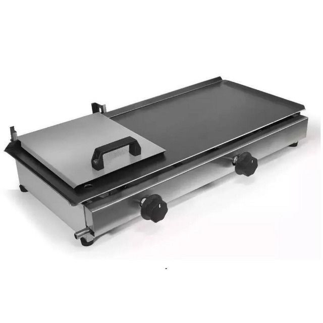 Chapas P/ Lanches Hot Dog Com Prensa A Gaz 28x56 Cm