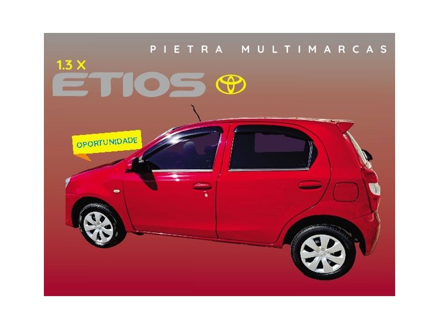 TOYOTA ETIOS 2015 1.3 X 16V FLEX 4P MANUAL