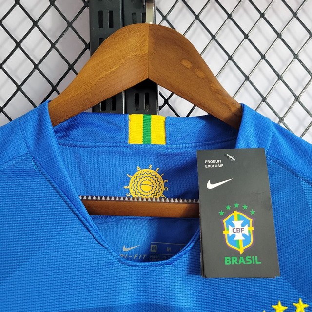 Camisa Brasil 18/19 Importada Qualidade TOP | ENTREGA GRÁTIS em Goiânia - Foto 4