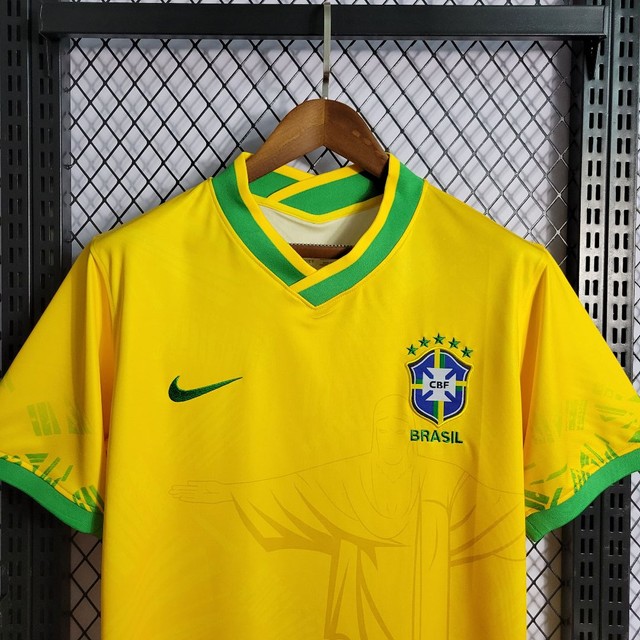 Camisa Brasil Cristo Redentor Qualidade TOP | ENTREGA SEM TAXA - Foto 2
