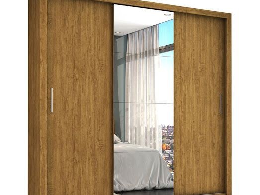 Quarto roupeiro guarda roupa com espelho  - Foto 2
