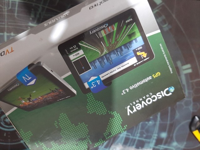 GPS Automotivo Aquarius 3D Map, Discovery