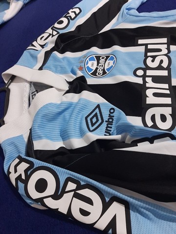 Camisa do Grêmio Oficial de jogador modelo 2021 #10 Umbro - M - Foto 4
