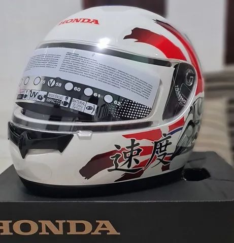 Capacete Honda - n° 58 - Novo na caixa