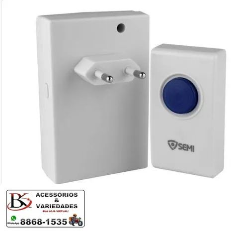 Campainha S/ Fio De Longo Alcance 100 Metros  - Foto 4