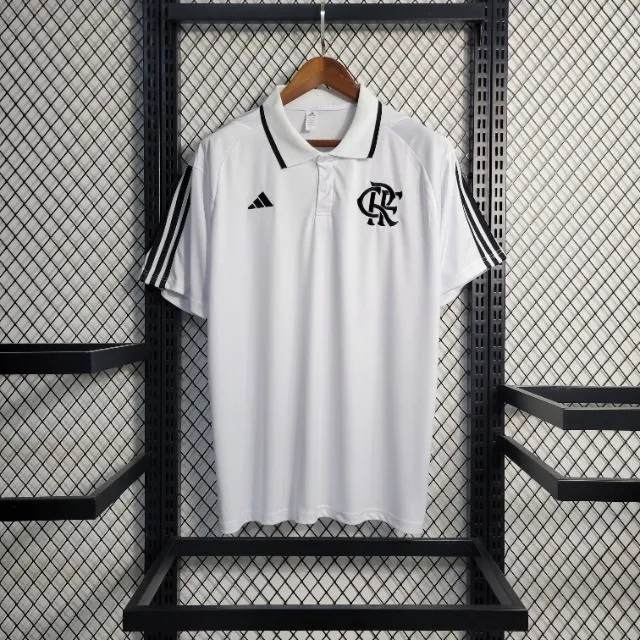 Camisa Polo Flamengo Branca 2023