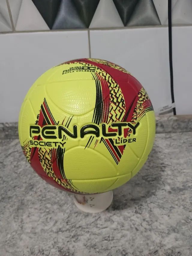 Bola de Futebol Penalty Society Líder - Amarelo