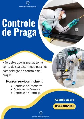 Dedetização controle de praga