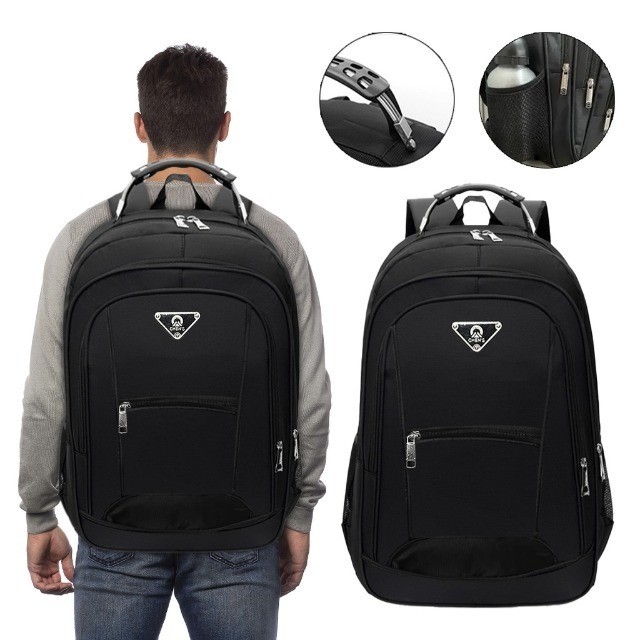 Mochila Grande Cabo de Aço Viagem Reforçada Notebook Executiva