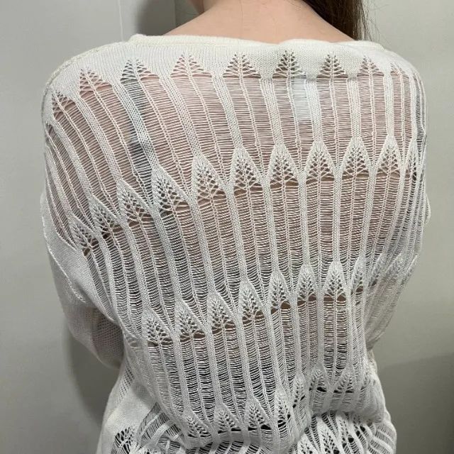 tricô off white - Foto 6