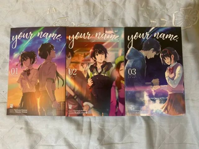 Mangá Your Name - 3 Volumes - Completo