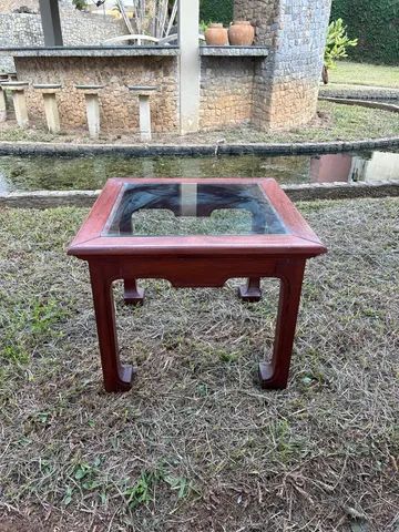 Mesa de canto em madeira maçica - Foto 2