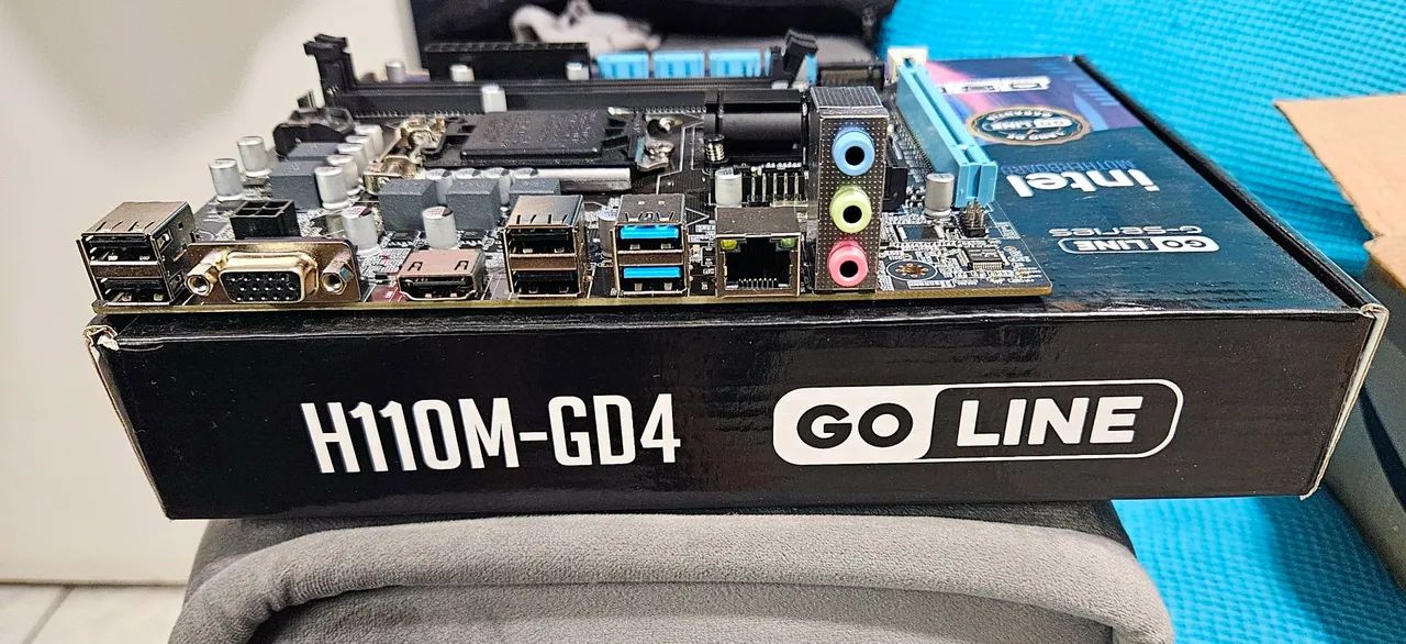 Placa Mae LGA 1151 GL-H110-M2 DDR4  ( Compativel com 6° e 7° Geracoes )