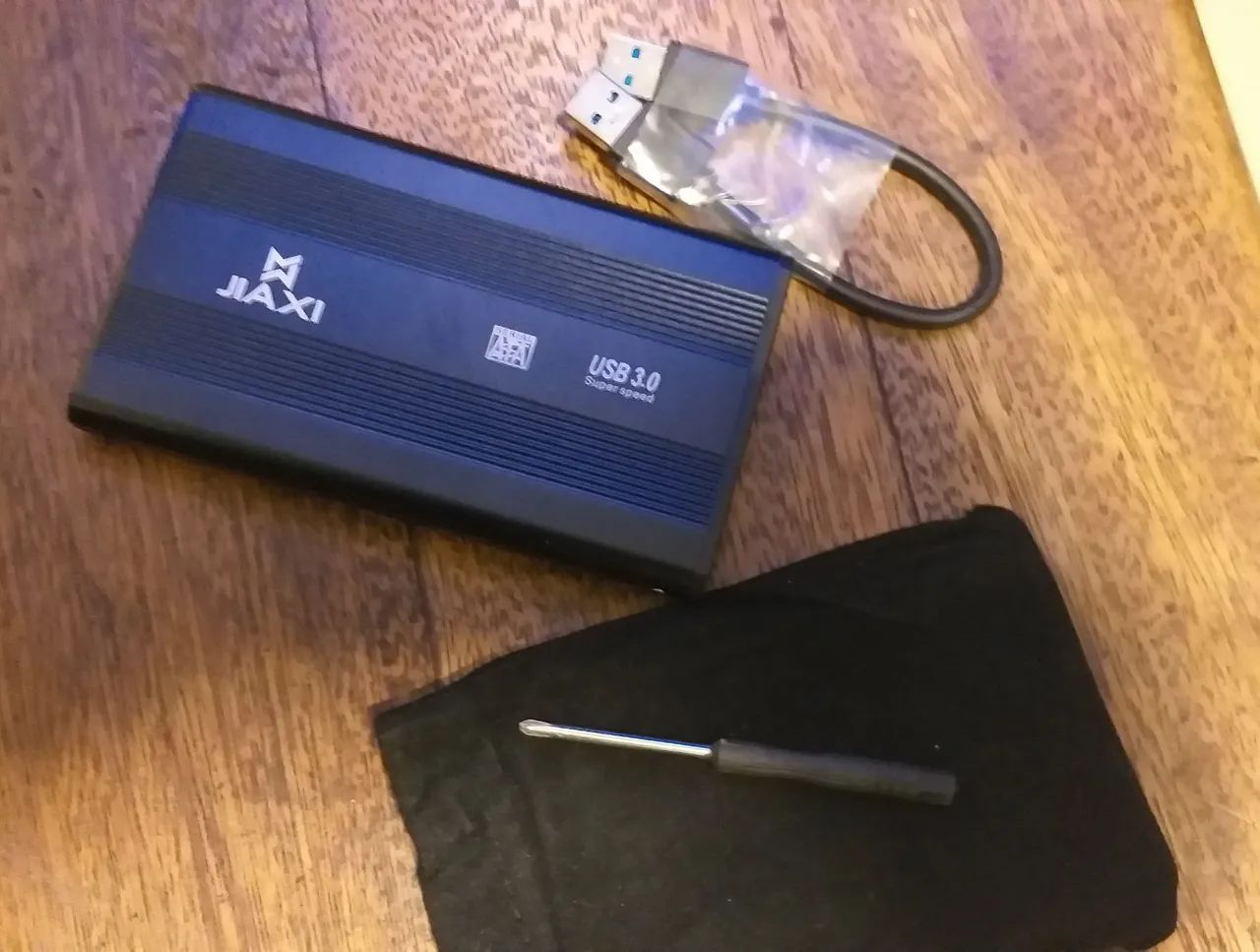 HD Externo 1 TB / USB 3.0 / Case com Capa Protetora / Cabo USB 3.0 ! - Foto 4