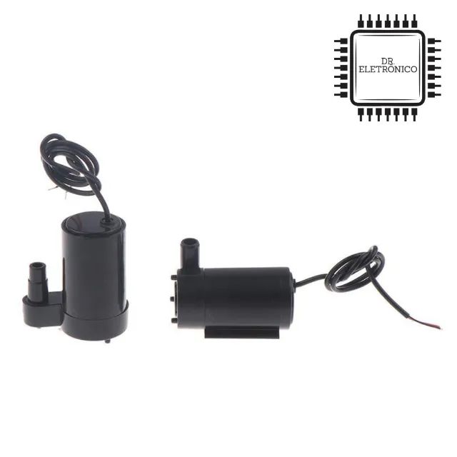 Mini Bomba Submersível 12V