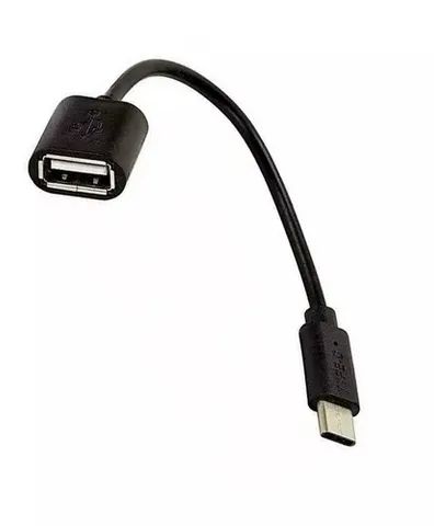 Adaptador Otg Tipo C Pen Drive Cabo Otg Usb Celular Type C - Foto 5