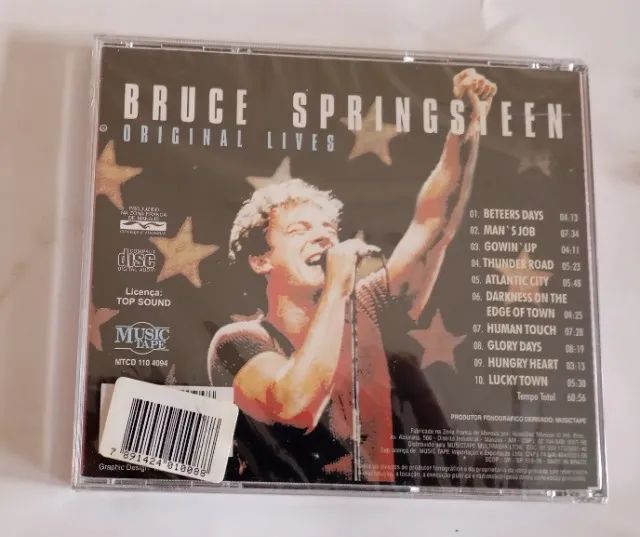 CD Bruce Springsteen Original Lives ( Lacrado ) - Foto 2