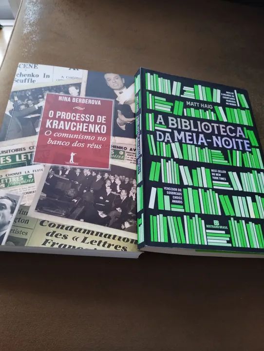 Biblioteca da meia noite e O Processo Kravchenko - Foto 2