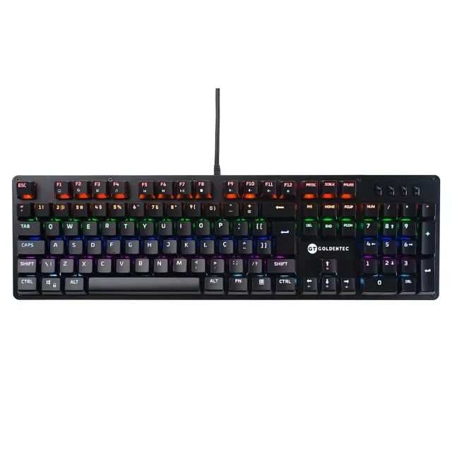 Teclado Mecânico GT Mechanical RGB Switch Blue -  WZetta