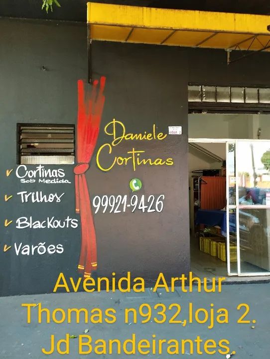 Cortina de linho nova,8 mt - Foto 4