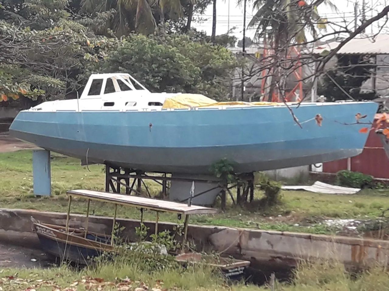 Veleiro Multichine 41  em Aço ( Casco )