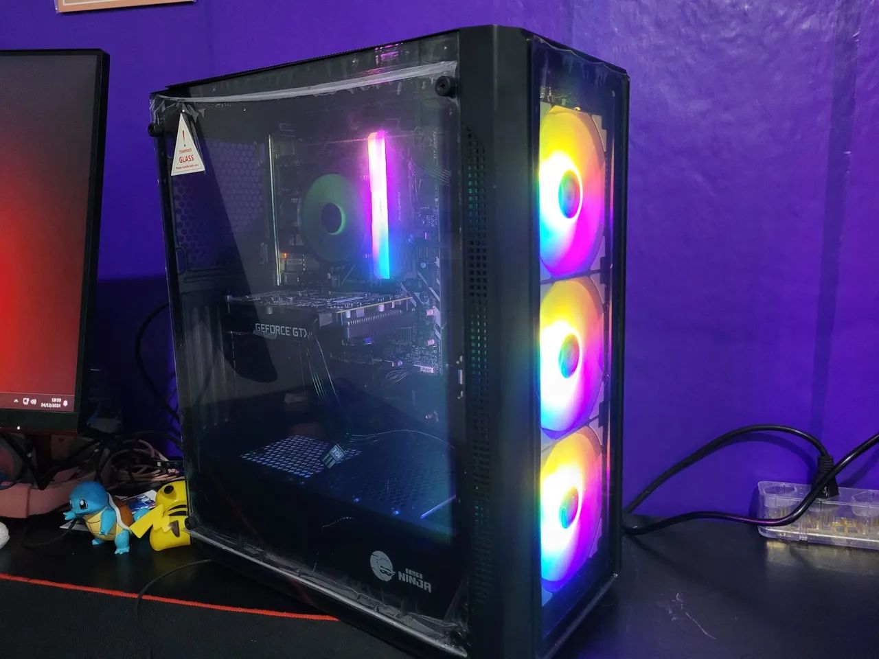 PC Gamer i7 8700 - GTX 1650 4gb - 16gb ram RGB - 256gb SSD