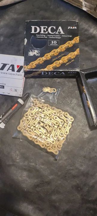 Corrente de Bicicleta 10 Velocidades Deca - Foto 2