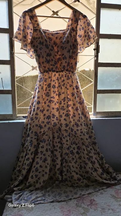 Vestido florido com bojo  - Foto 2