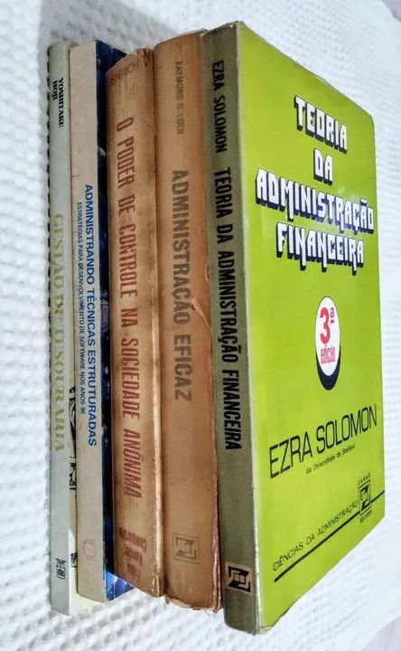 kit de 05 Livros do Curso de Administração - Foto 2