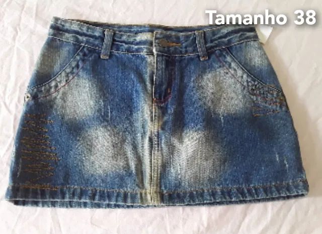 Mine saias jeans e shorts tamanho 38 - Foto 2