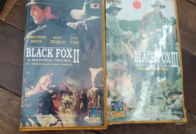 Lote Vhs - Black Fox 2 e 3