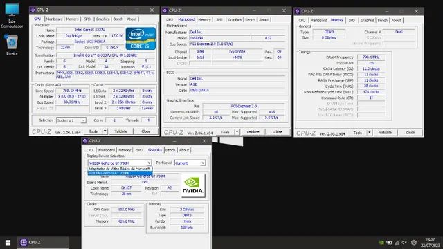 Notebook Dell - Intel Core I5 --- 8GB Ram --- SSD 500GB --- Nvidia GeForce GT 730M - Foto 4