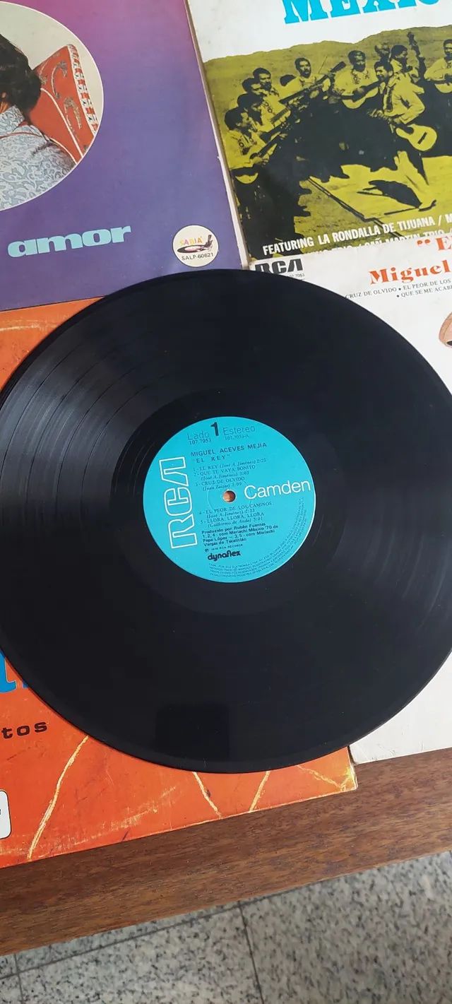 Kit 4 Discos Lps Música Mexicana - Foto 2
